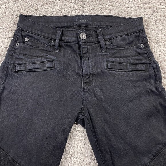 KanCan Jeans Women's Size 13 Black Mid-Rise Skinny Ankle Denim w/ Zipper Pockets - Picture 7 of 14